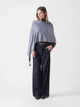 COMMA | Cape - Poncho | grau
