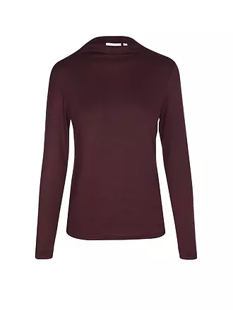 COMMA | Langarmshirt | dunkelrot