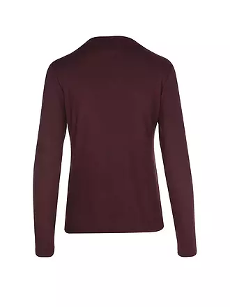 COMMA | Langarmshirt | dunkelrot
