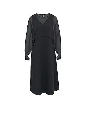 COMMA | Midikleid | dunkelblau