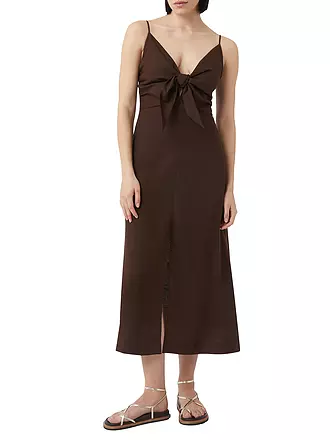 COMMA | Midikleid | braun