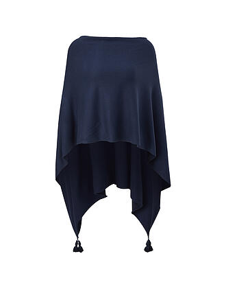 COMMA | Poncho - Cape | dunkelblau