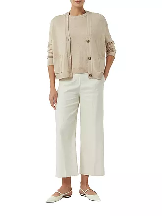 COMMA | Stickjacke | beige