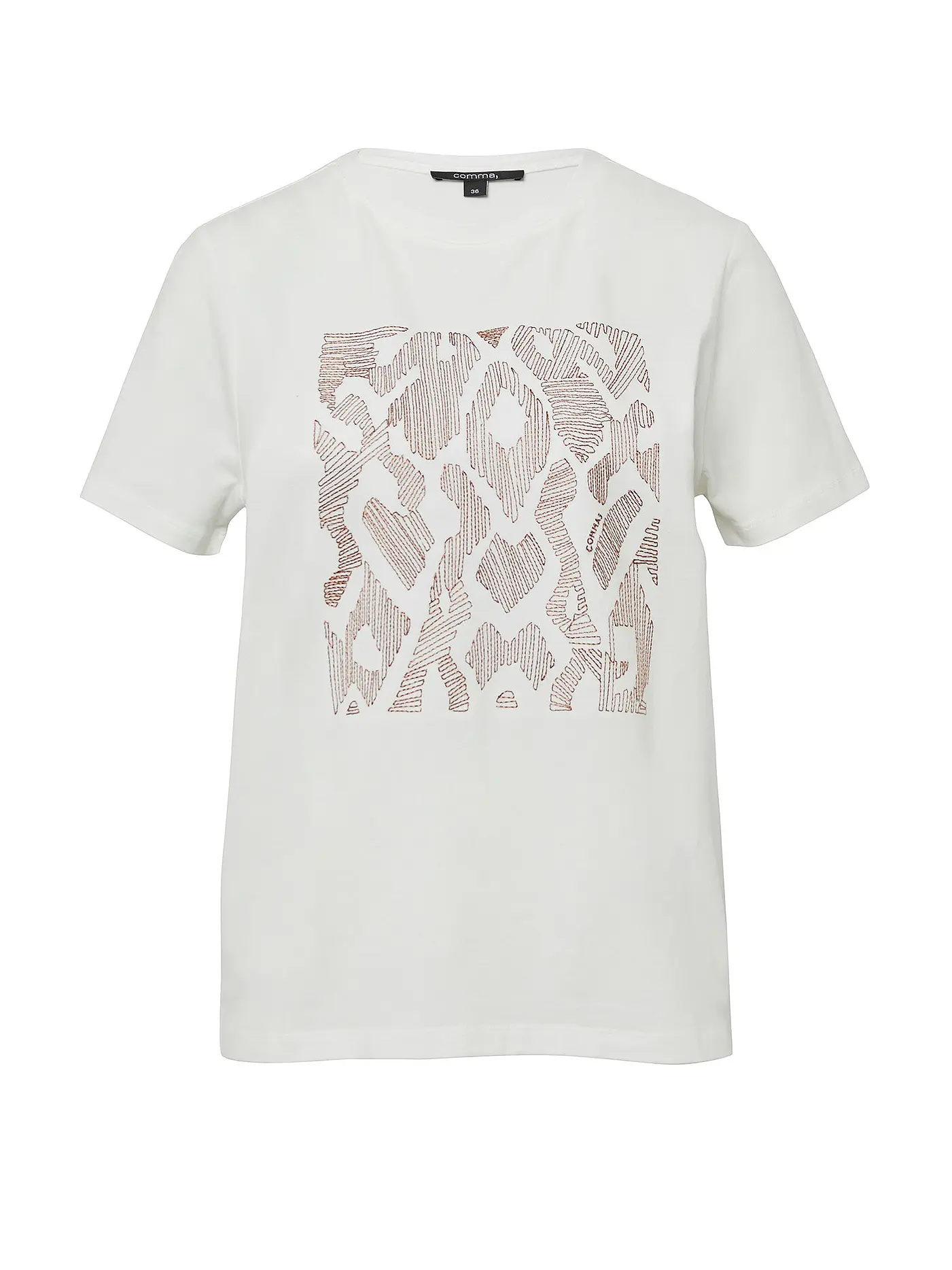 COMMA | T-Shirt | weiss