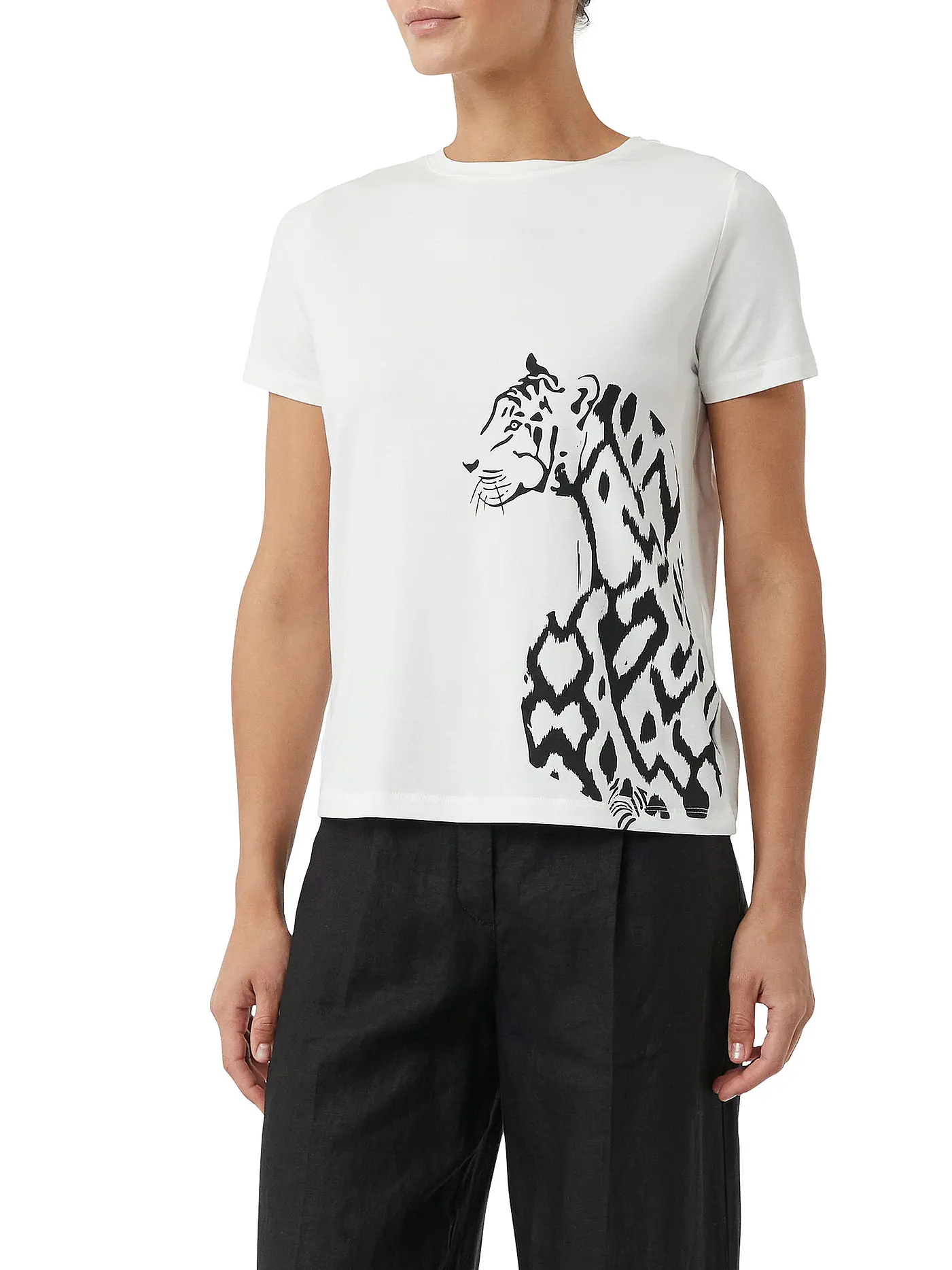 COMMA | T-Shirt | weiss