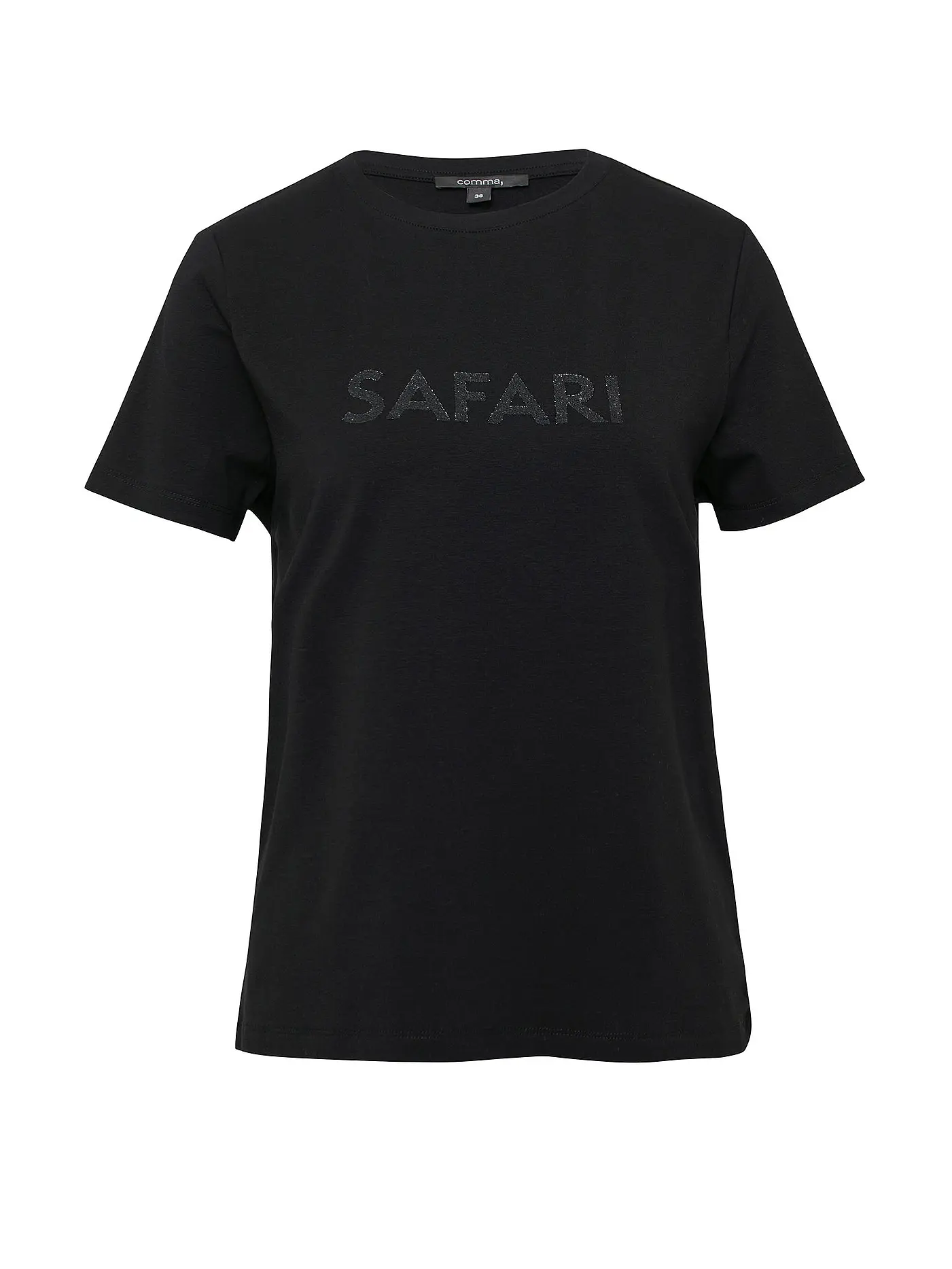 COMMA | T-Shirt | schwarz