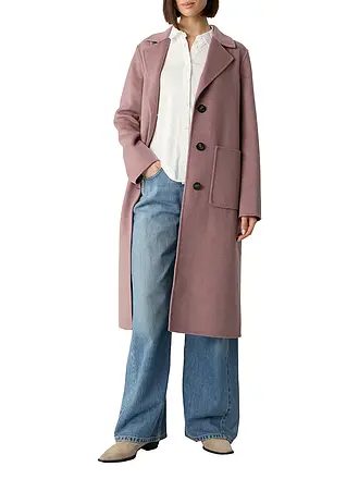 COMMA | Wollmantel | lila