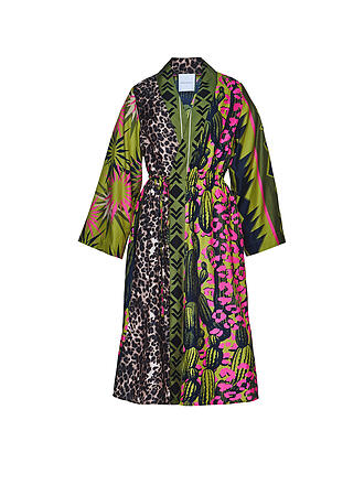 DELICATELOVE | Kleid - Kimono SASA | gruen