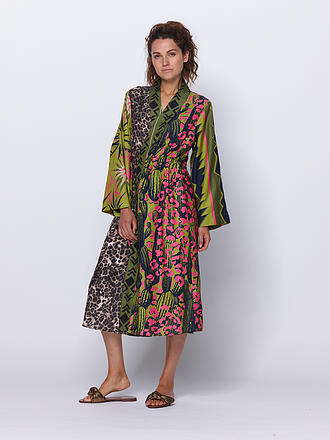 DELICATELOVE | Kleid - Kimono SASA | gruen