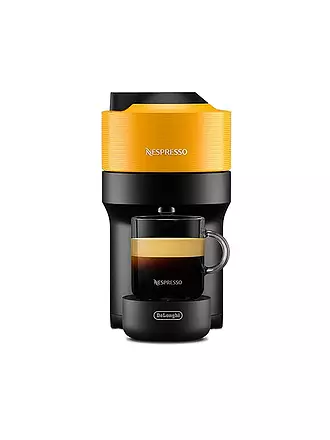 DELONGHI | Nespresso System Maschine VERTURO POP EN90 Mango Yellow | schwarz