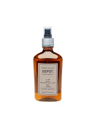 DEPOT | No.607 - SPORT REFRESHING BODY SPRAY 200ml | keine Farbe