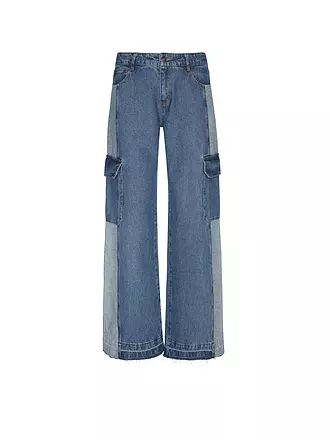 DESIGNERS REMIX | Jeans Wide Leg Fit MILES | hellblau