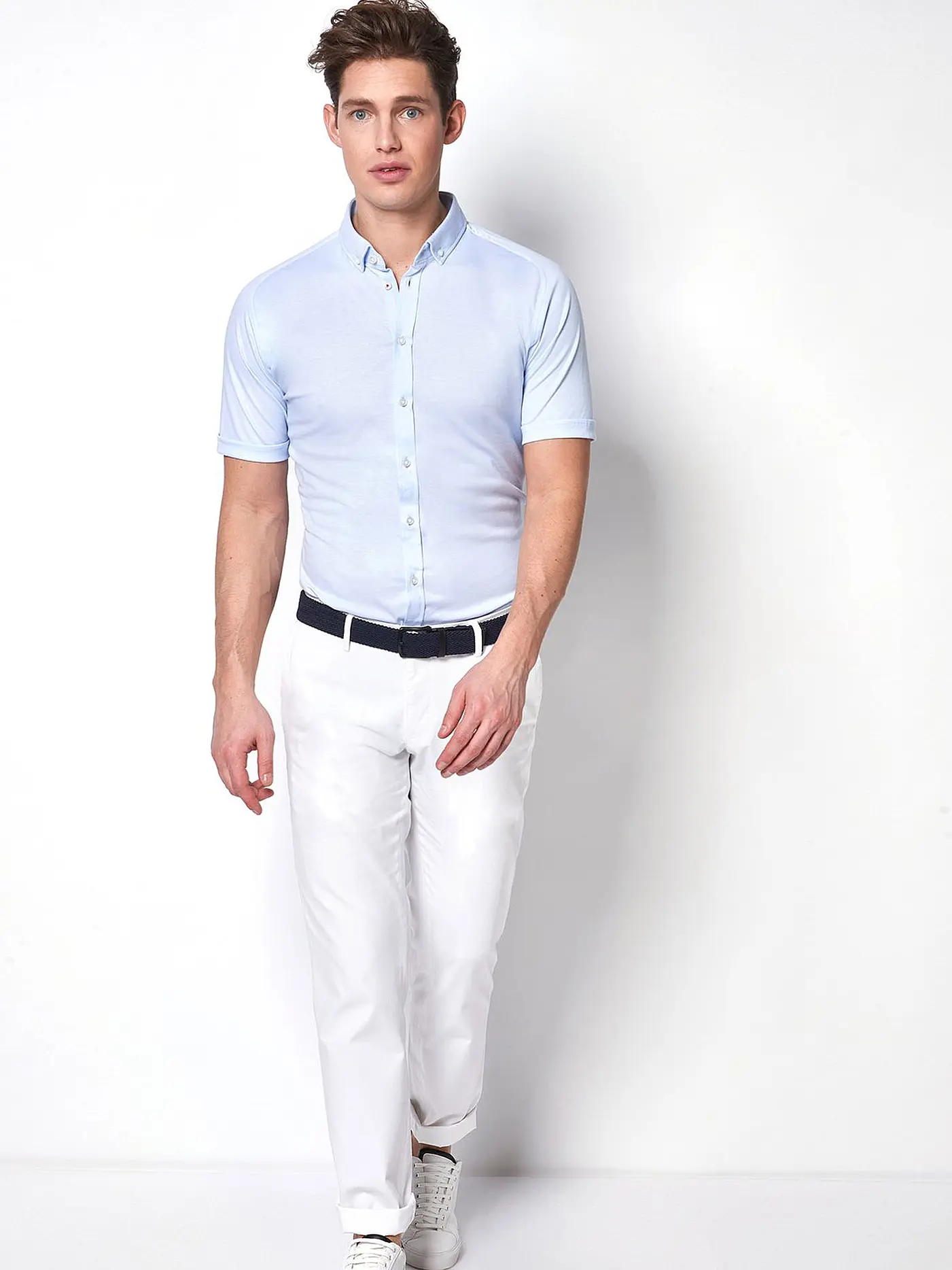 DESOTO | Jerseyhemd | hellblau