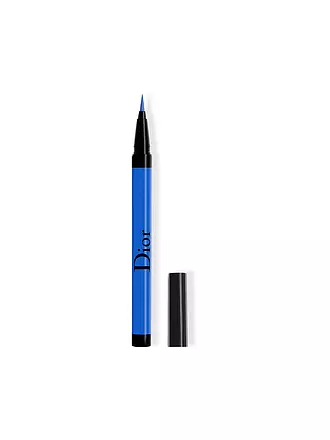 DIOR | Diorshow On Stage Liner Wasserfester Flüssig-Eyeliner ( 096 Satin Black ) | blau