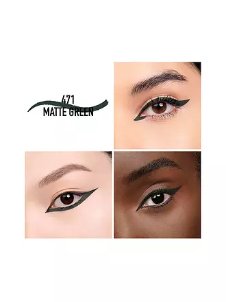 DIOR | Diorshow Stylo Wasserfester Eyeliner (061 Matte Grey) | dunkelgrün