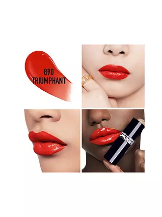 DIOR | Lipgloss - Rouge Dior Forever Liquid (890 Triumphant) | hellbraun