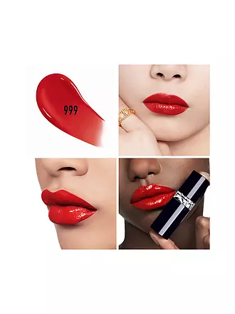 DIOR | Lipgloss - Rouge Dior Forever Liquid (999 Classic Red) | hellbraun