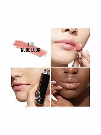 DIOR | Lippenstift - Dior Addict - Nachfüllbar ( 100 Nude Look ) | hellbraun