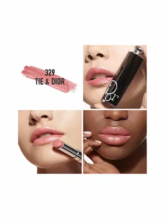 DIOR | Lippenstift - Dior Addict - Nachfüllbar ( 329 Tie & Dior ) | hellbraun