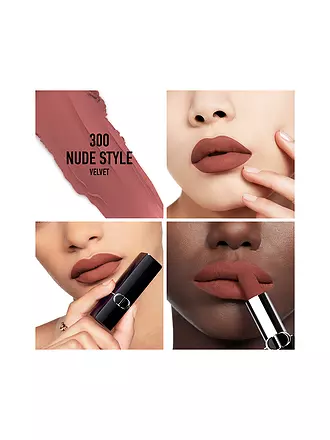 DIOR | Lippenstift - Rouge Dior Lipstick Refill (300 Nude Style Velvet Finish) | kupfer