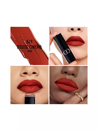 DIOR | Lippenstift - Rouge Dior Satin Lipstick (028 Actrice) | koralle