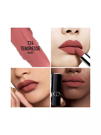 DIOR | Lippenstift - Rouge Dior Velvet Lipstick (558 Grace) | kupfer
