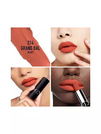 DIOR | Lippenstift - Rouge Dior Velvet Lipstick (724 Tendresse) | orange