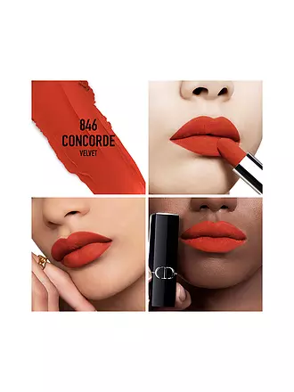 DIOR | Lippenstift - Rouge Dior Velvet Lipstick (737 Mystere) | koralle
