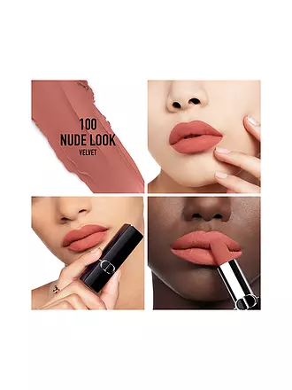 DIOR | Lippenstift - Rouge Dior Velvet Lipstick (777 Fahrenheit) | camel