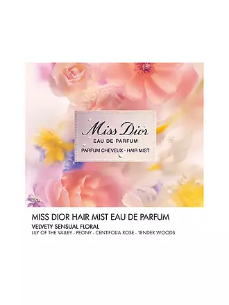 DIOR | Miss Dior Eau de Parfum Hair Mist Haarparfum 30ml | keine Farbe