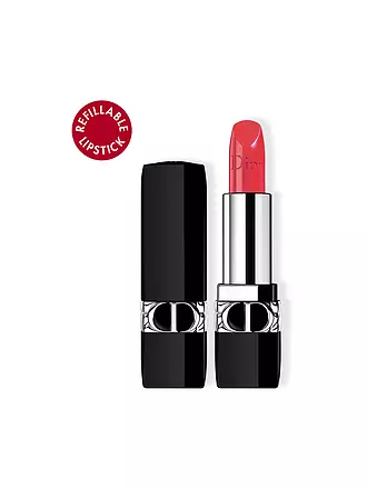 DIOR | Rouge Dior Satin Lippenstift ( 743 Rouge Zinnia ) | orange