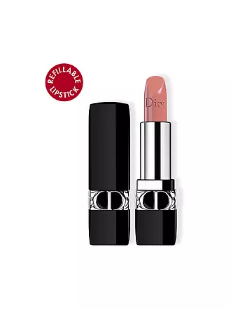 DIOR | Rouge Dior Satin Lippenstift ( 743 Rouge Zinnia ) | beige