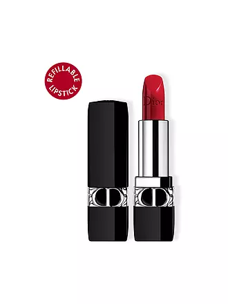 DIOR | Rouge Dior Satin Lippenstift ( 743 Rouge Zinnia ) | rosa