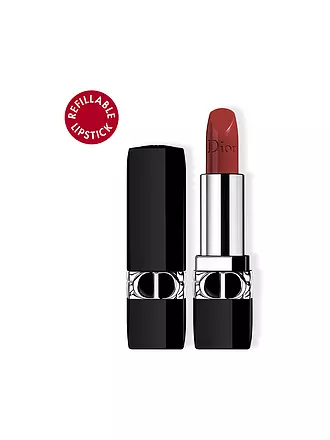 DIOR | Rouge Dior Satin Lippenstift ( 743 Rouge Zinnia ) | rot