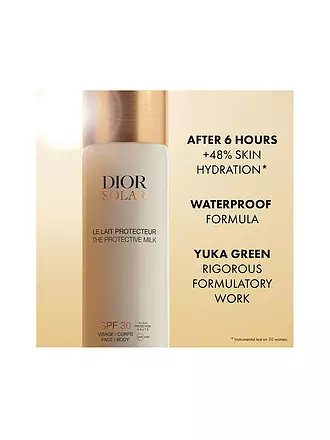 DIOR | Sonnenpflege - Dior Solar Le Lait Protecteur Visage et Corps SPF 30 125ml | keine Farbe