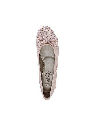 DIRNDL & BUA | Trachtenschuhe - Ballerinas | beige