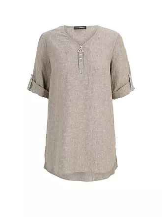 DORIS STREICH | Leinenbluse | beige