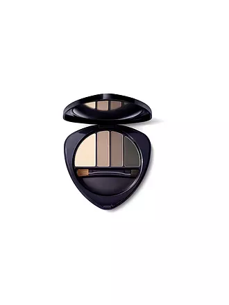 DR. HAUSCHKA | Lidschatten - Eye & Brow Palette (01 Stone) | grau