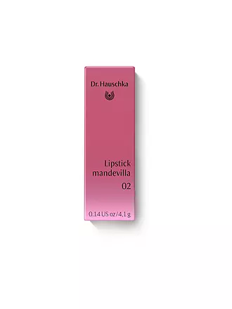 DR. HAUSCHKA | Lipstick Limited Edition Design (02 Mandevilla) | rosa