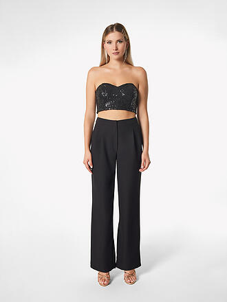 DRAGANA STANKOVIC | Hose CREPSATIN | schwarz