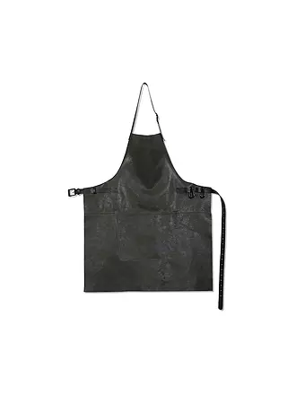 DUTCH DE LUXE | Lederschürze BBQ Style Vintage Cognac | grau