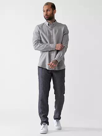 ECOALF | Leinenhemd MALIBUALF | grau