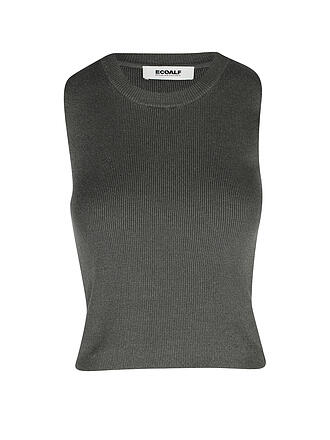 ECOALF | Leinenpullunder WILLOWALF | olive