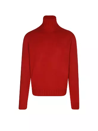 ECOALF | Rollkragenpullover | dunkelrot