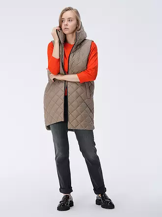 ECOALF | Steppgilet MARAALF | beige