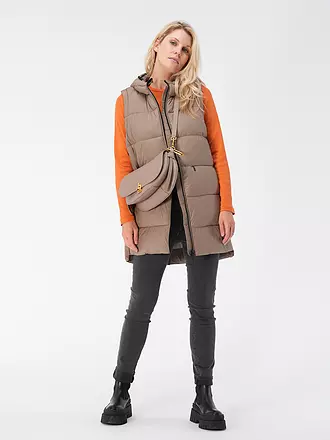 ECOALF | Steppgilet MARANGUALF | dunkelgrün