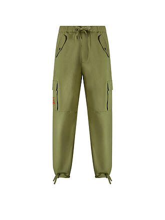 ED HARDY | Cargohose VENOM FLAMES | olive