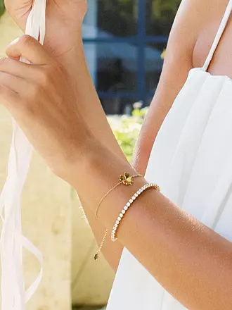 EDBLAD | Armband LUCKY BRACELET Gold | silber