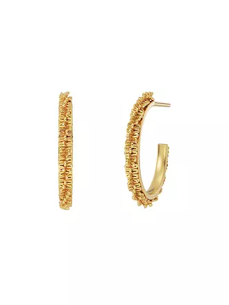 EDBLAD | Creolen TINSEL THIN CREOLES XSmall Steel | gold