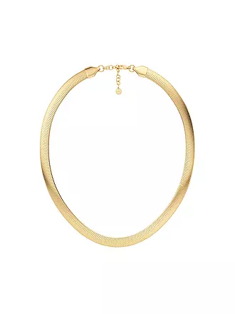EDBLAD | Halskette HERRINGBONE L Steel | gold
